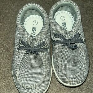 Gray Kids Shoes